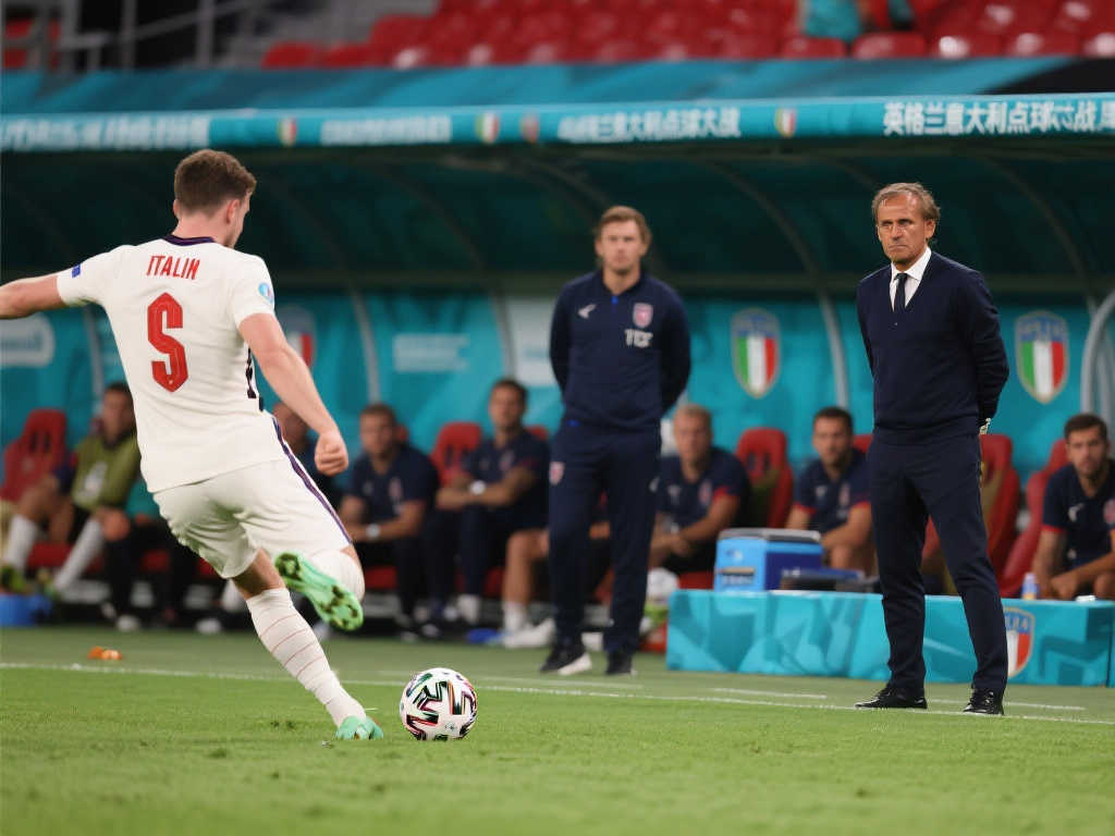 英格兰与意大利的点球决胜时刻 英格兰与意大利的点球决胜时刻
