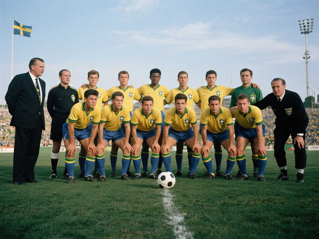 1958年世界杯:巴西队传奇球员名单 1958年世界杯:巴西队传奇球员名单